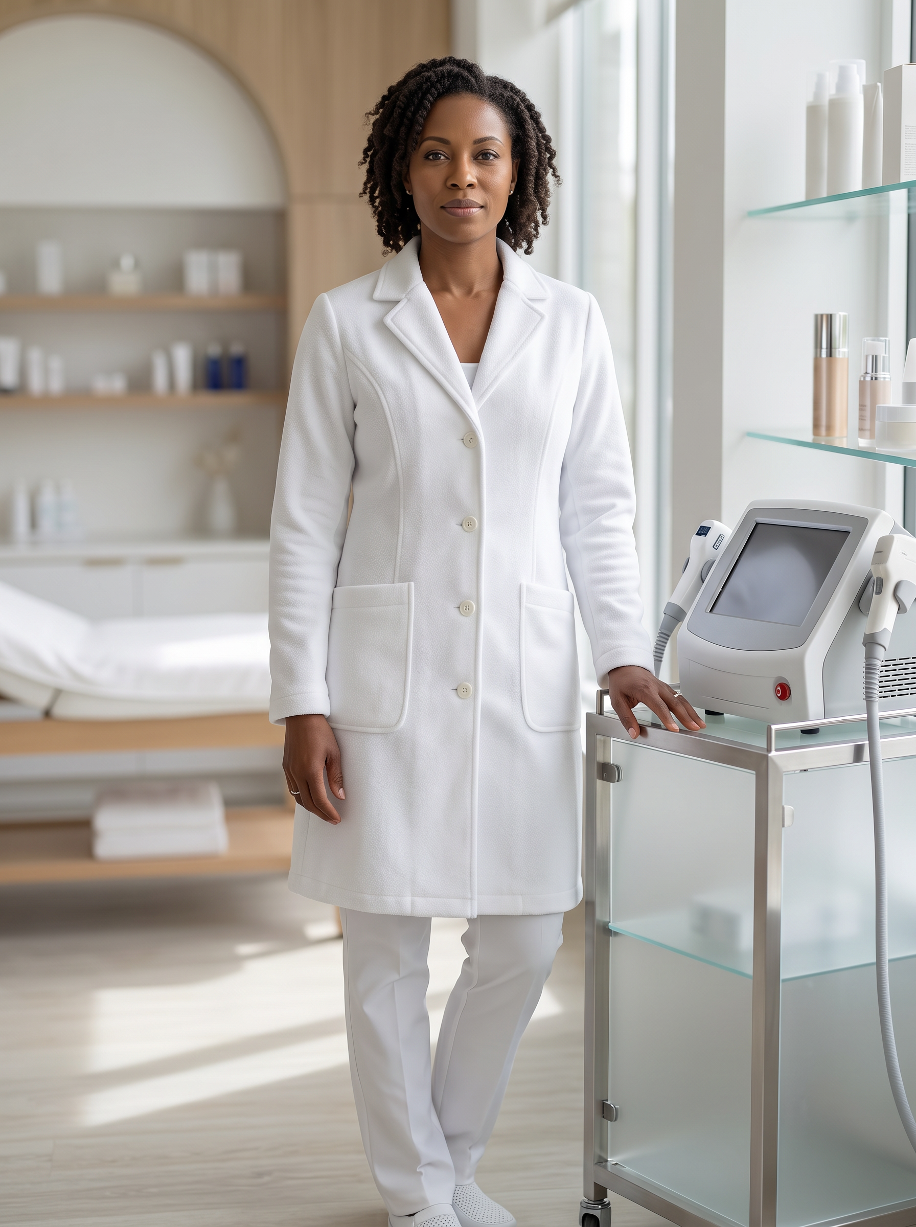 Medical spa device room