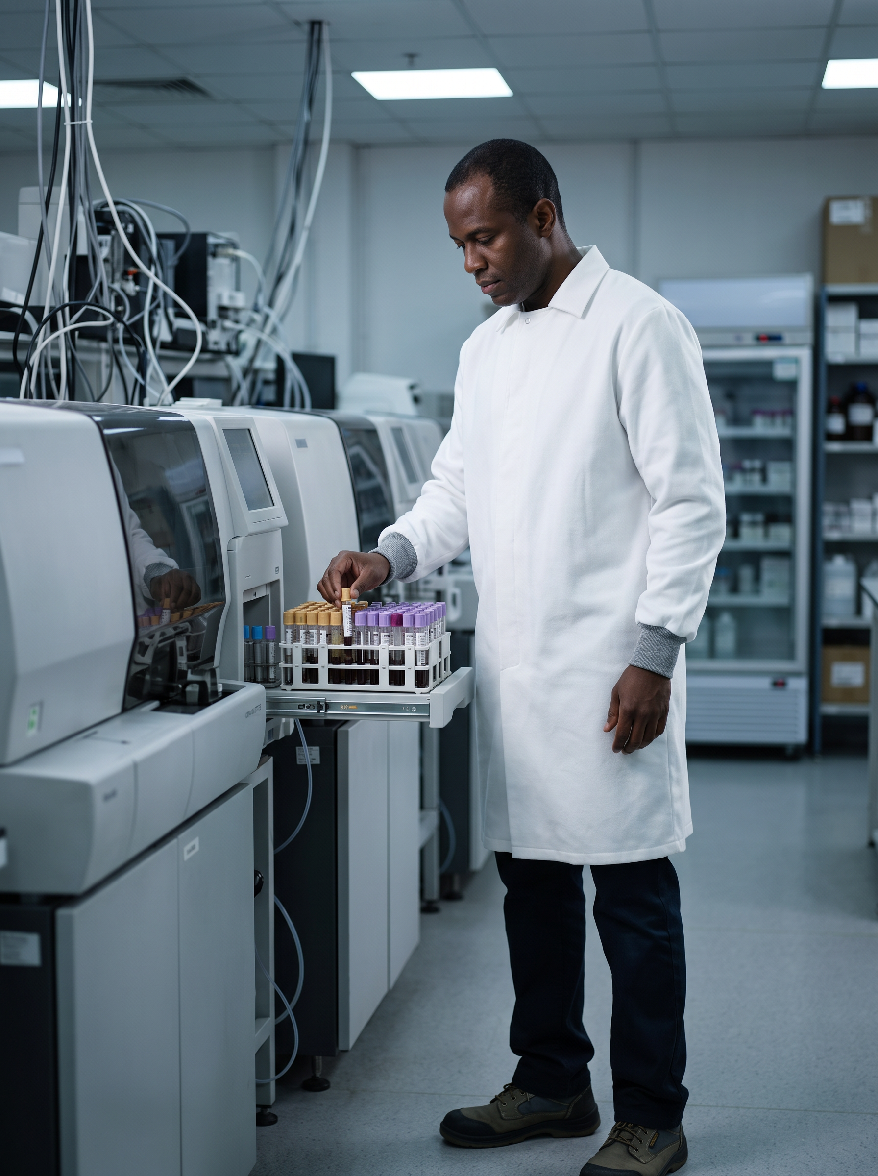 Core lab analyzer bay