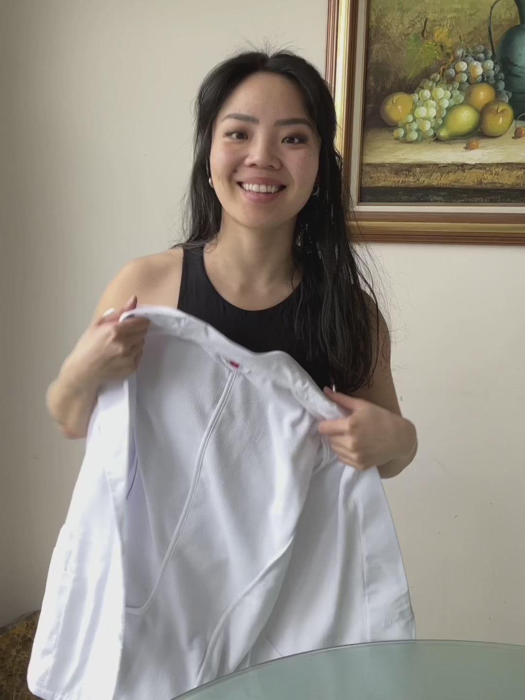 Fleece Lab Coat - Women | Pharmacist | Short Style | White